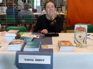 Salon du livre de Châteaubriant 21 & 22.10.2017 - Valérie Hervy
