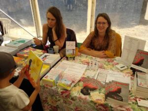 Salon du livre Damgan 2022 (Sophie Herrault et Ana Dess)