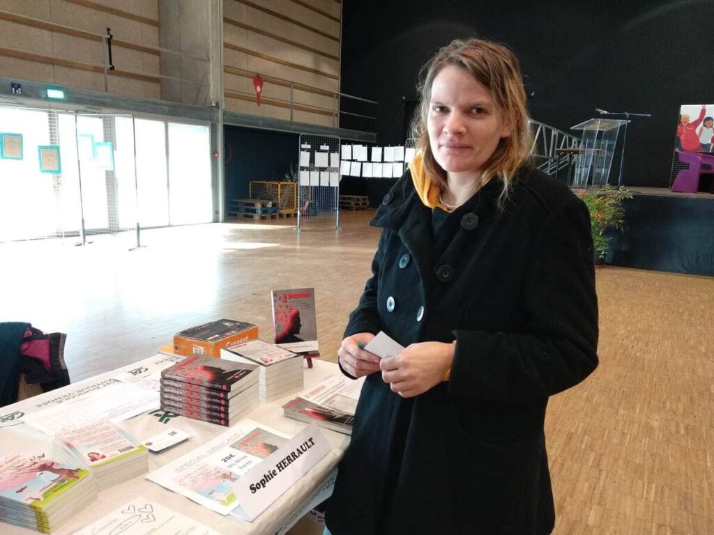 Claire Potevin - Salon du livre de Châteaubriant (11.2022)