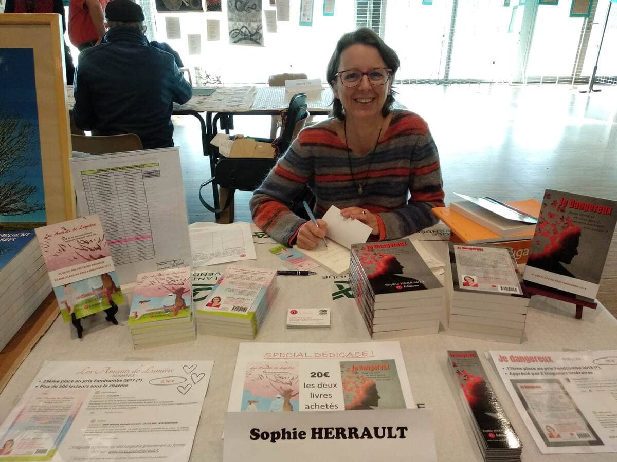 Sophie Herrault - Salon du livre Châteaubriant (11.2022)
