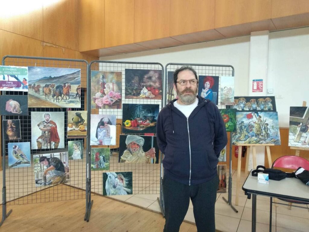 Danny Brassard expose ses peintures