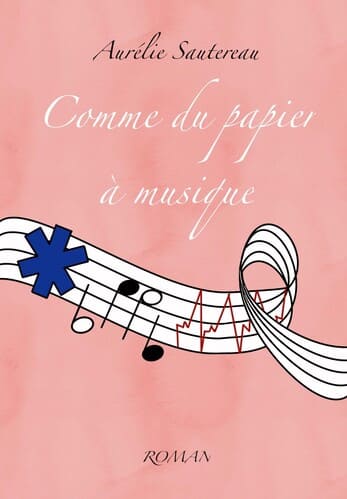 Couverture "Comme du papier à musique" (Aurélie SAUTEREAU)