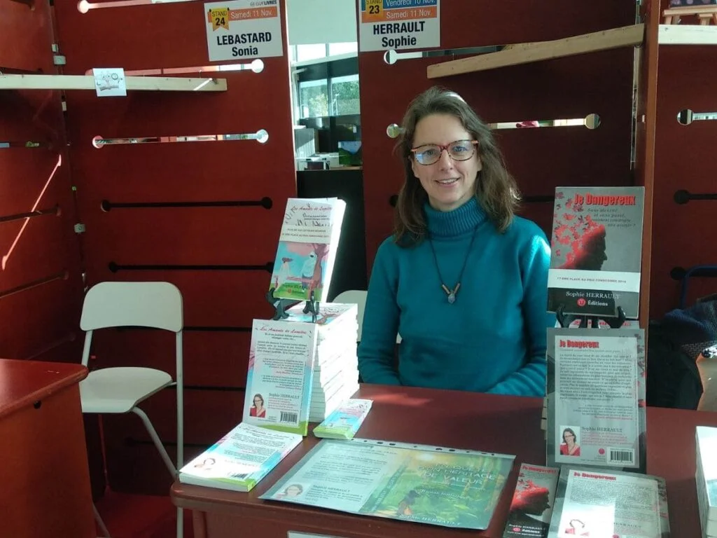 Salon du livre Blain 10.11.2023 (Sophie Herrault)