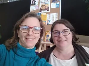Sophie Herrault et Carole Jamin (Escap'livres 2023)