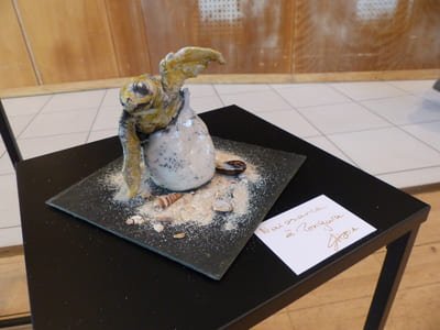 Sculpture tortue (Eliane Cabigliera)
