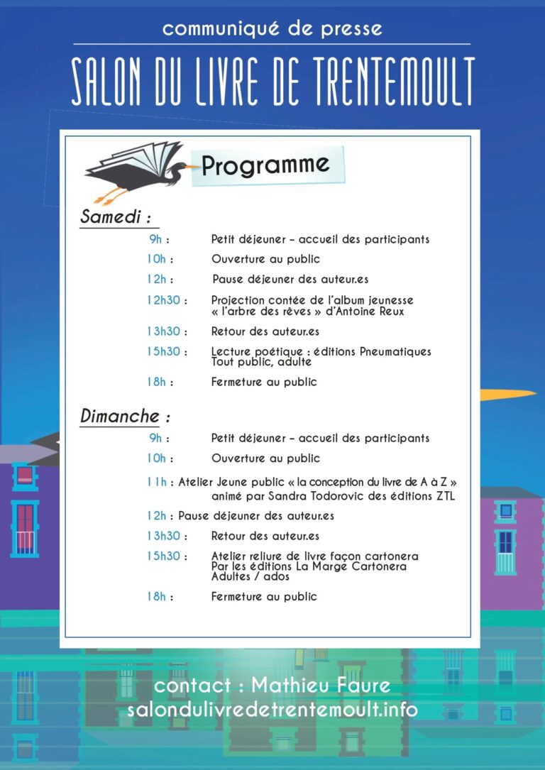 Programme Trentemoult 2024