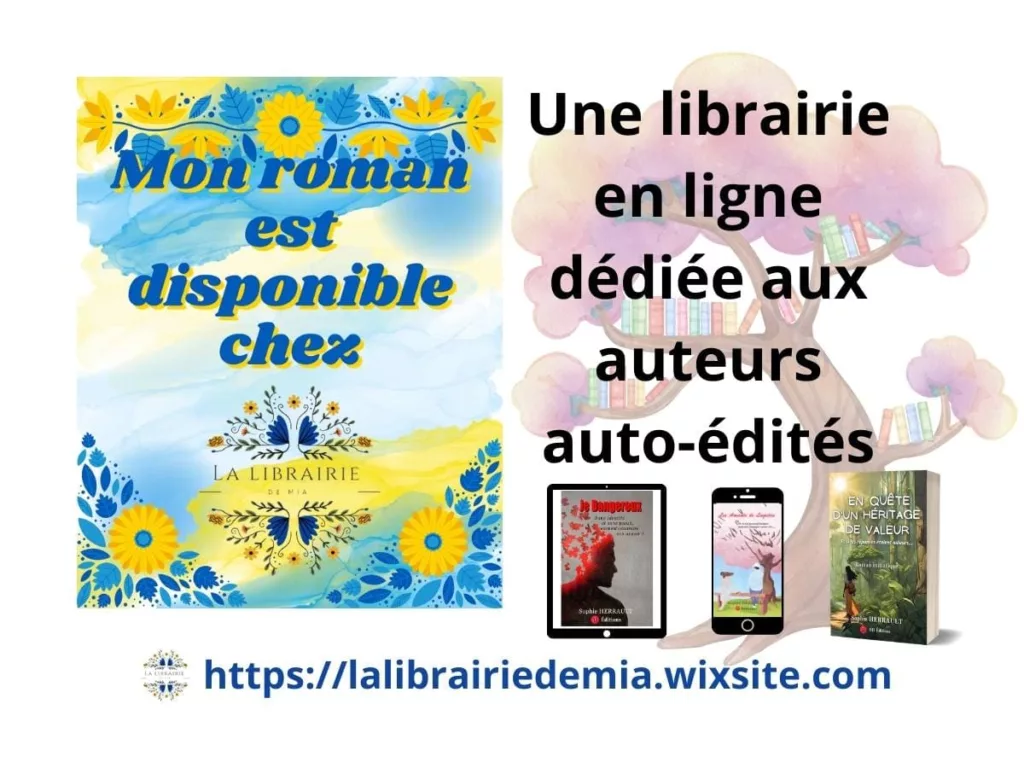 Ouverture de la Librairie de Mia - Mise en avant des auto-édités