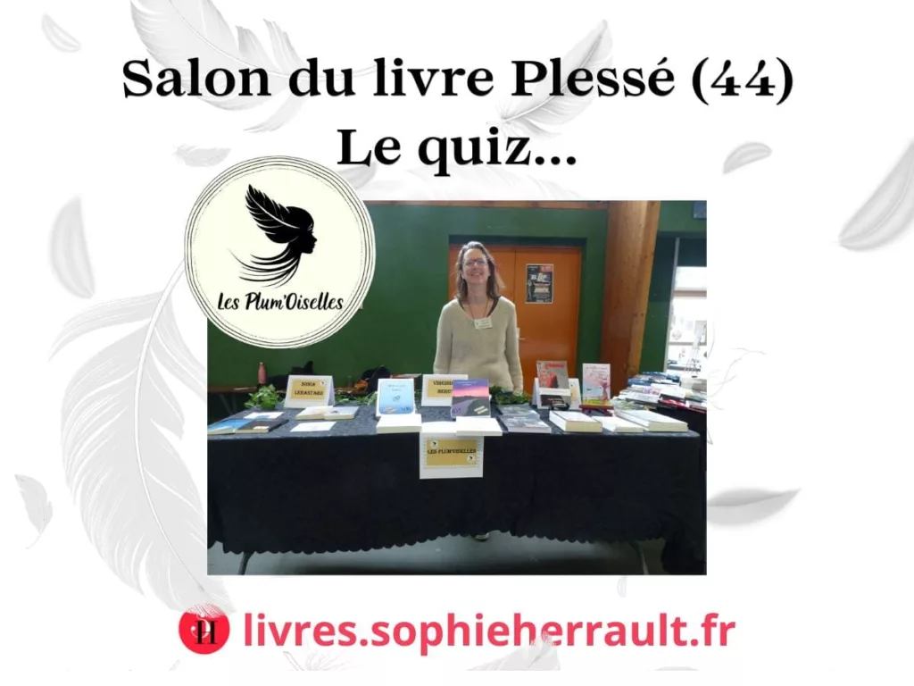 Quiz salon du livre Plessé 2024