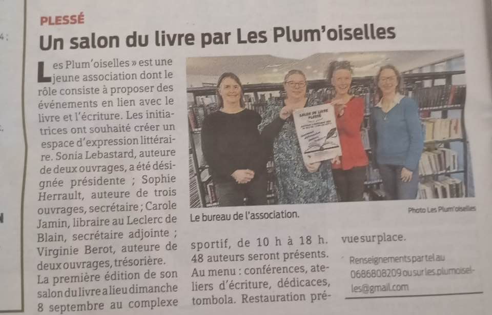 Article Salon Plessé 2024