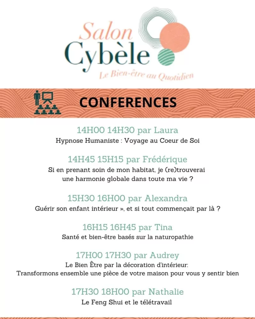 Cybèle 2024 Conférences après-midi