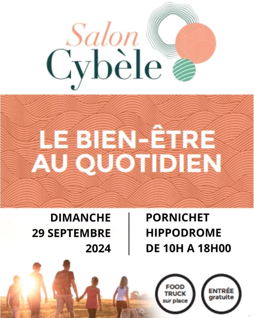 Affiche salon Cybèle Pornichet 2024