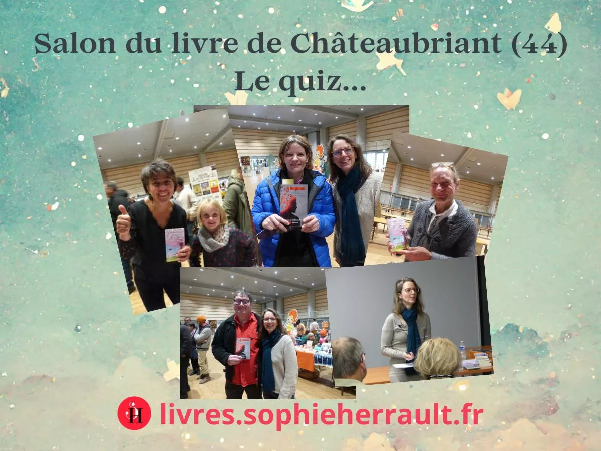 Quiz salon du livre Châteaubriant 11.2024