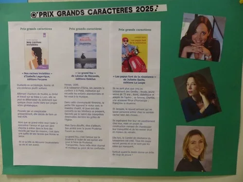 Prix Grands caractères 2025