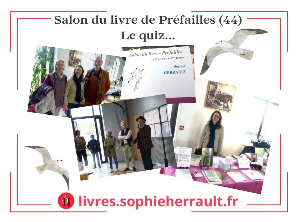Quiz Salon du livre Préfailles 2025