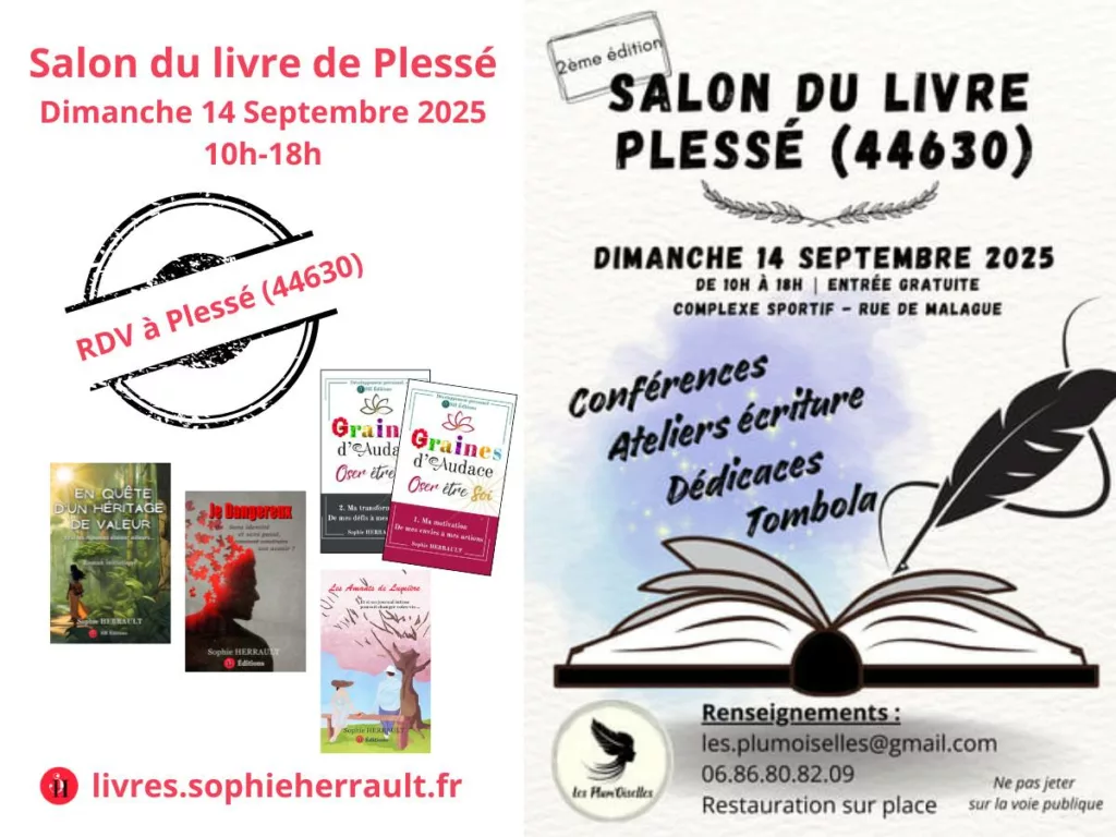 25.09.14 Affiche salon du livre Plessé