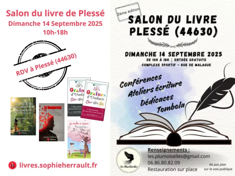 25.09.14 Affiche salon du livre Plessé