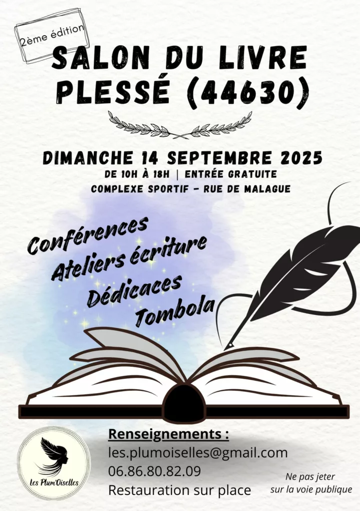 Affiche salon Plessé 2025
